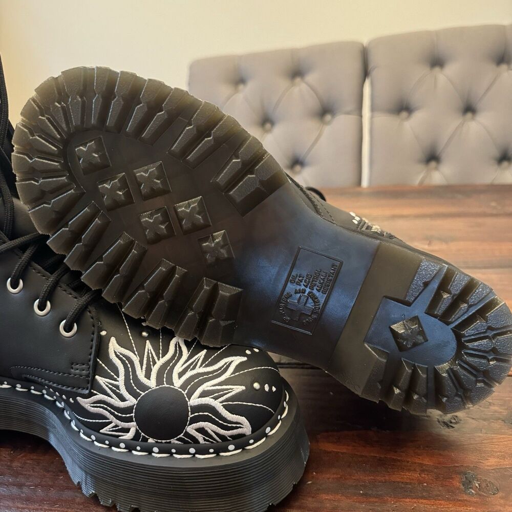 Dr Martens Jadon Hi Solar Flare Platform Boots - Picture 8 of 8